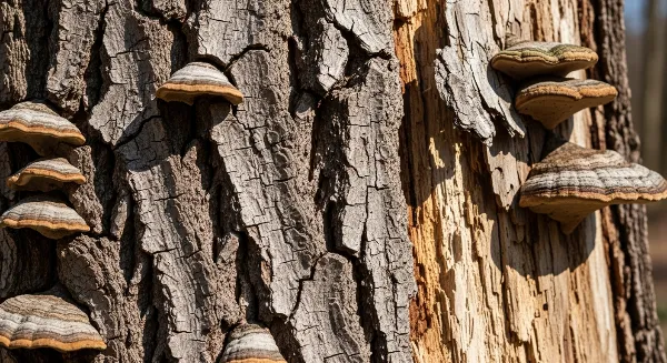 Test du cambium sur une branche pour vérifier la vitalité de l'arbre